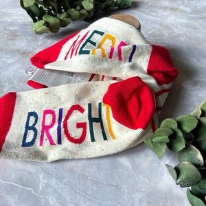 Maurices  Merry & Bright Crew Socks